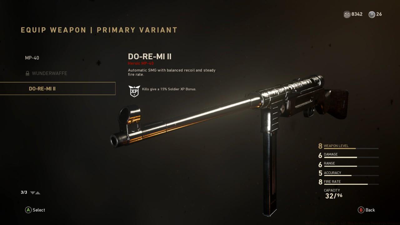 MP-40 Variant: Do-Re-Mi II